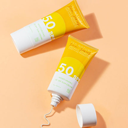 Organic Moisturizing and Anti Aging 50 SPF Sunscreen - Beautillicious.com