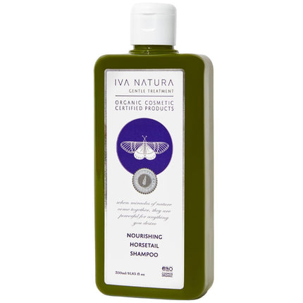 Organic Anti Hair Loss Shampoo with Horsetail Extract - Beautillicious.com