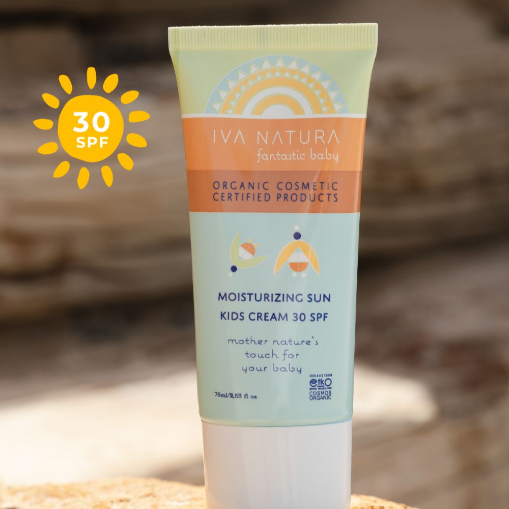 Organic Moisturizing 30 SPF Sunscreen Protection for Babies and Kids