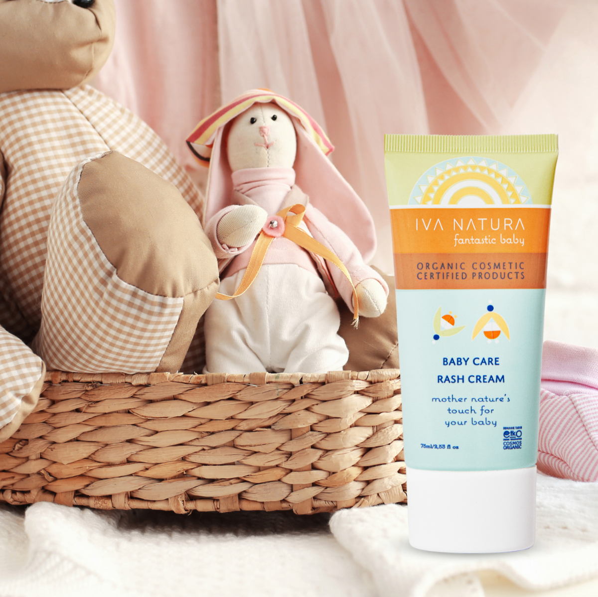 Organic baby rash cream for nappy rash